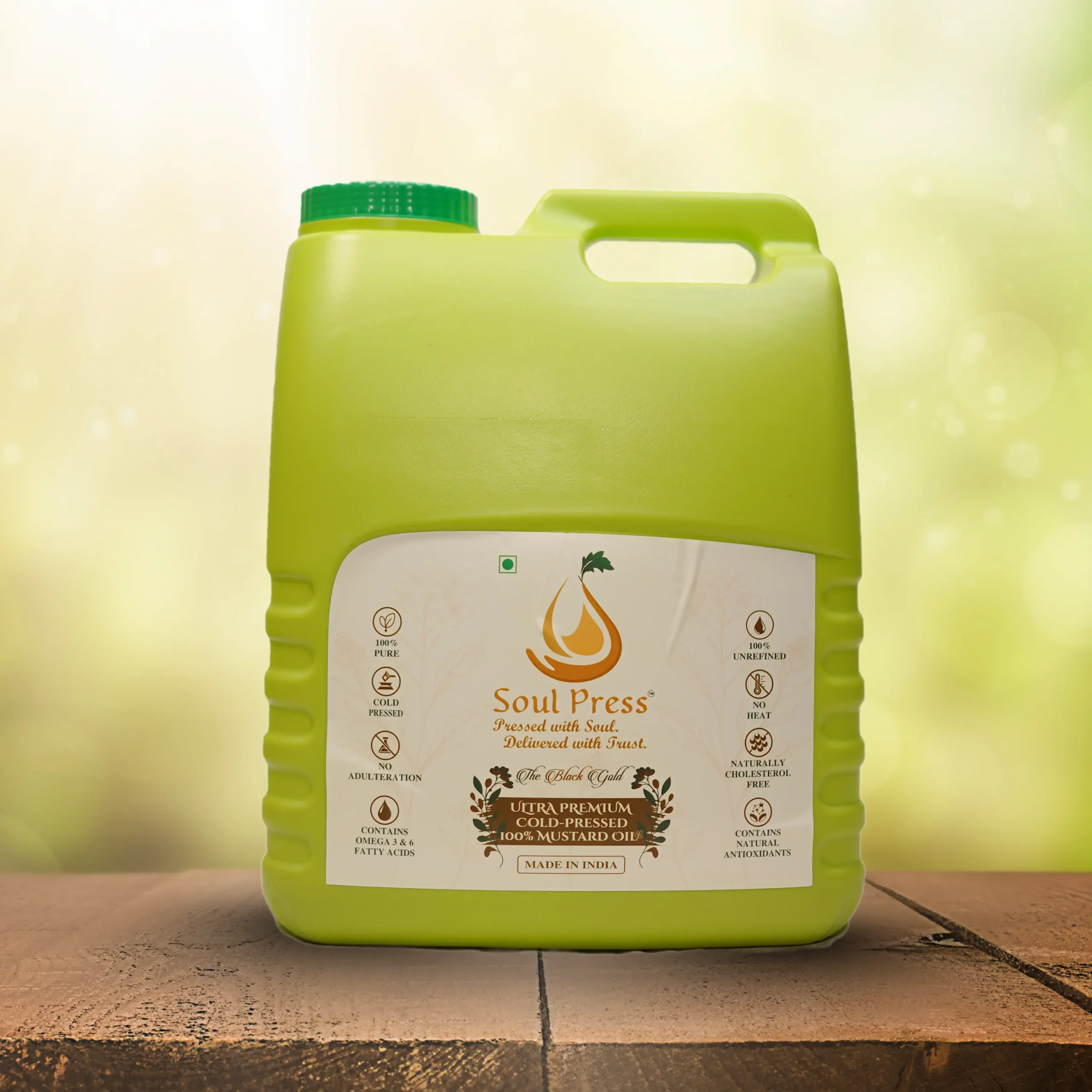 Cold Press black mustard oil 15 Ltr