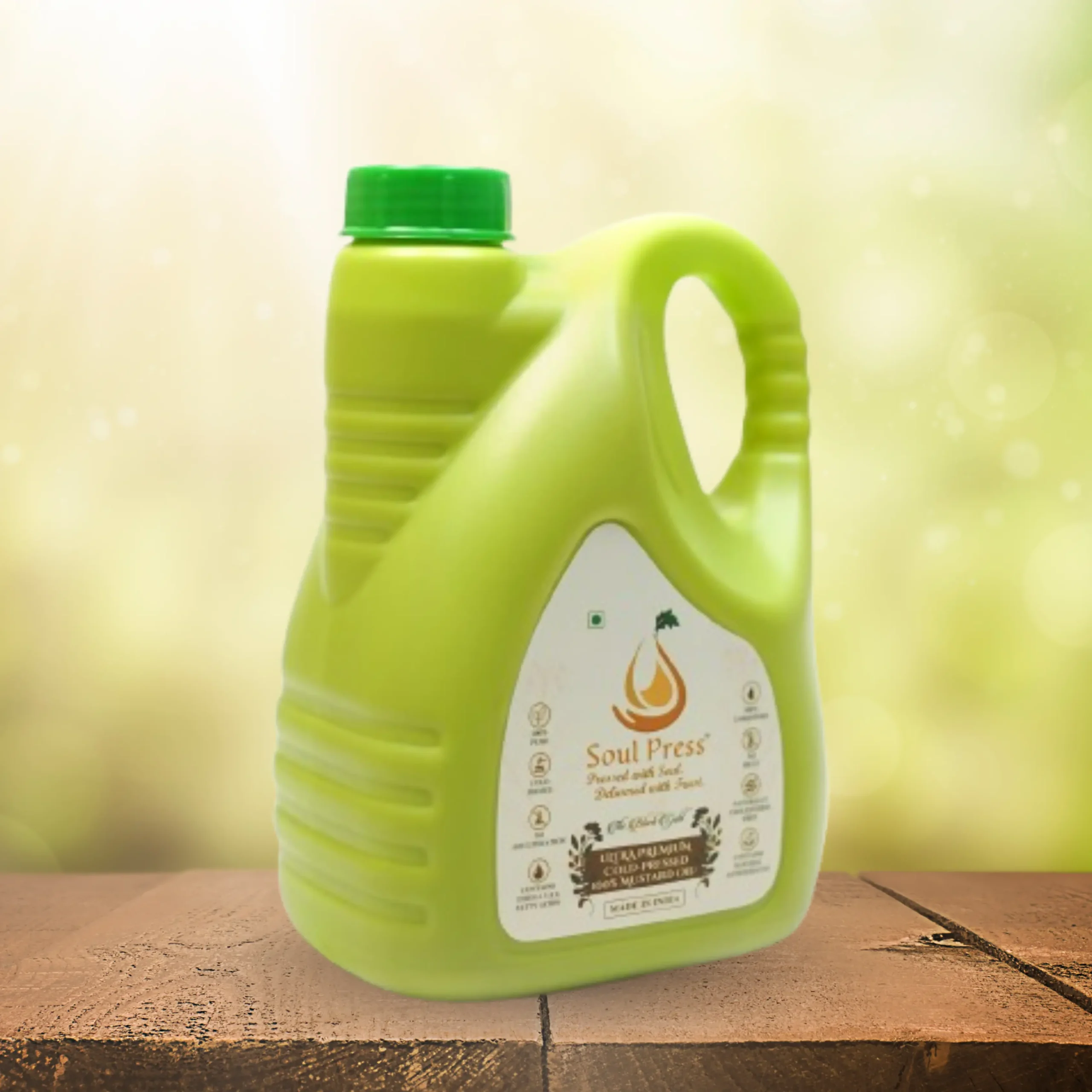 Cold Press black mustard oil 2 Ltr