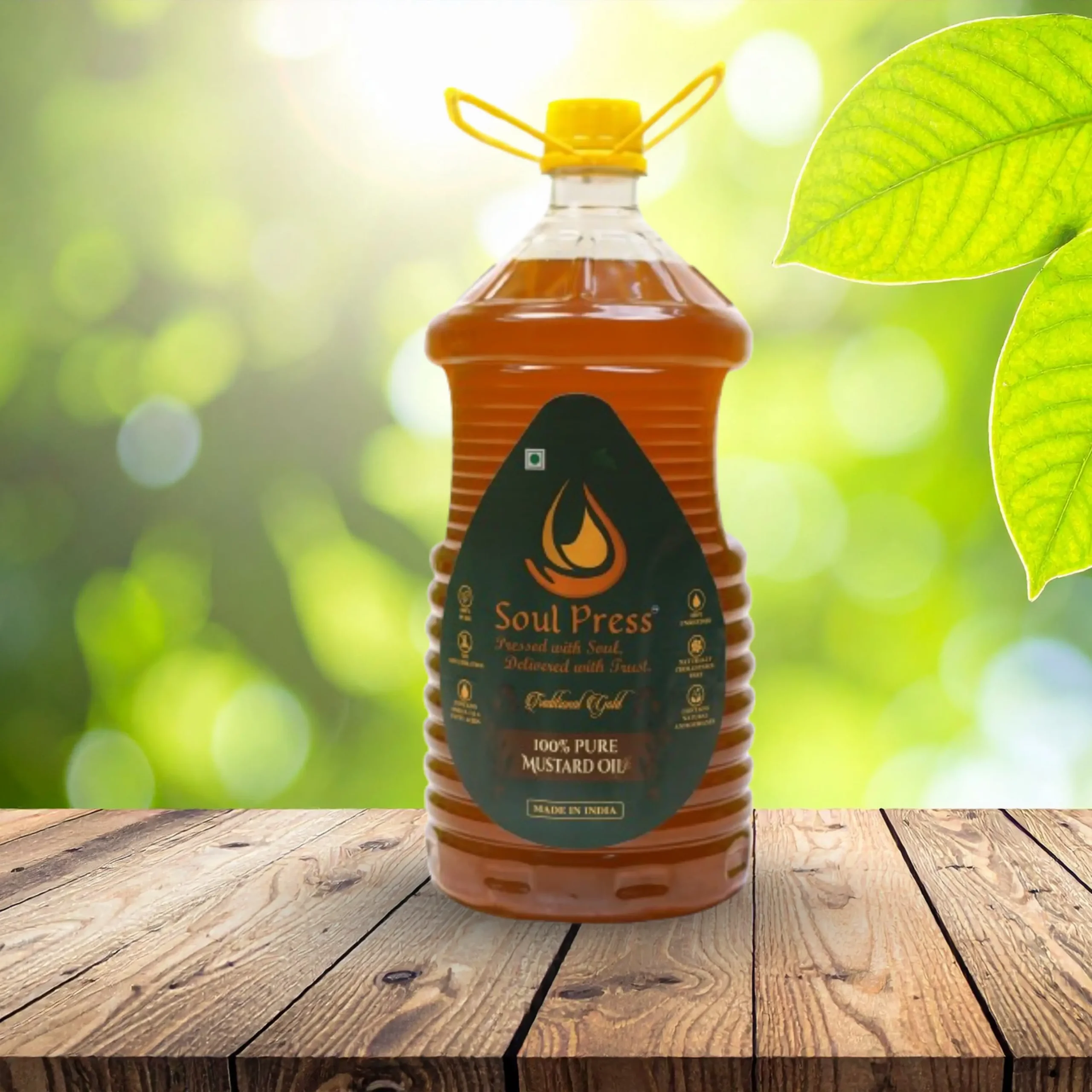 Traditional Yellow Mustard Oil 5 Ltr